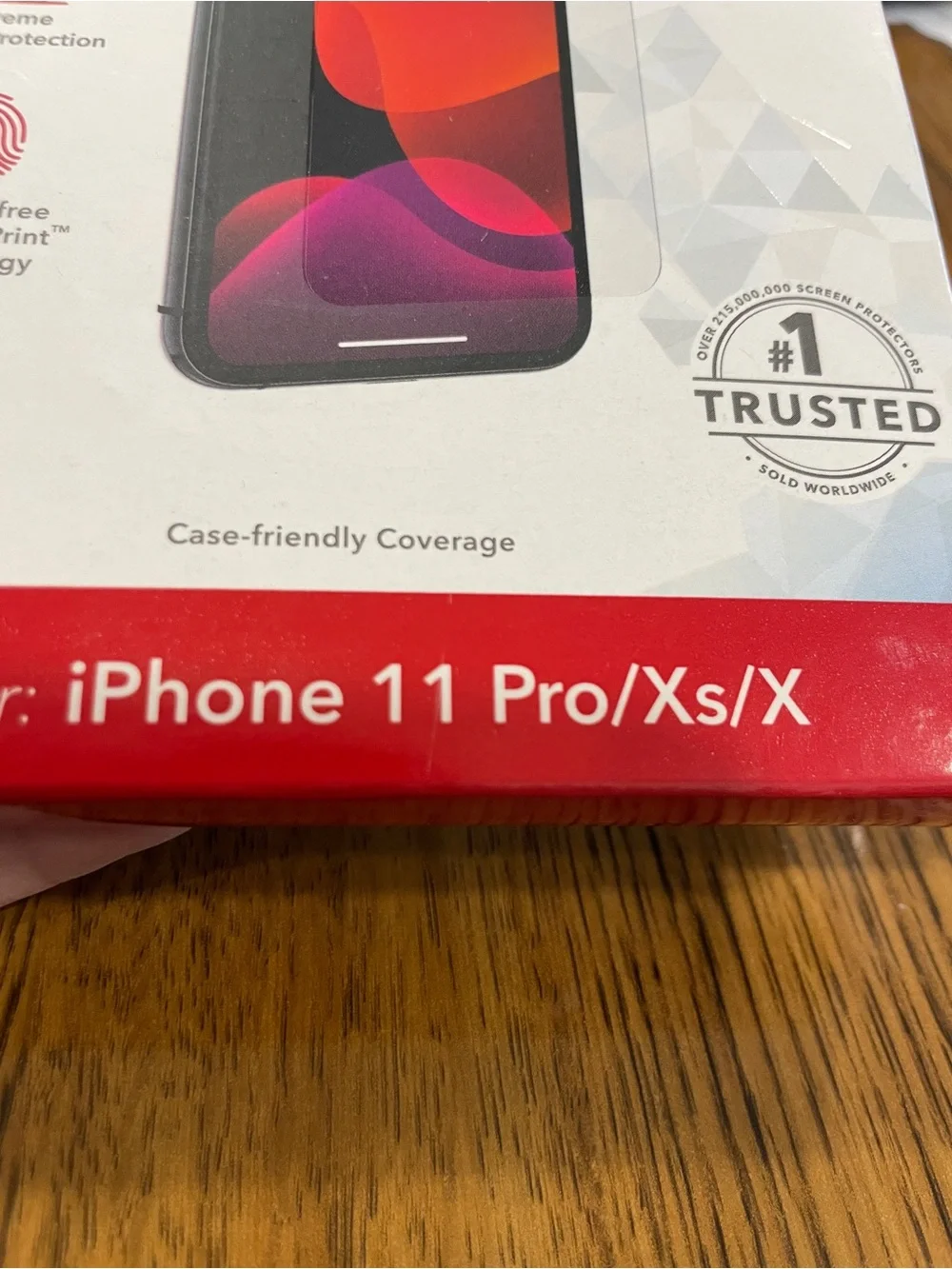 ZAGG Glass Elite Tempered Glass Screen Protector for iPhone 11 Pro / Xs / X